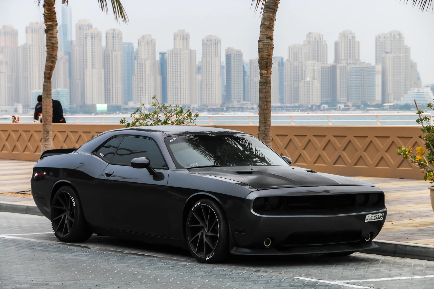 car garbage can for Dodge Challenger