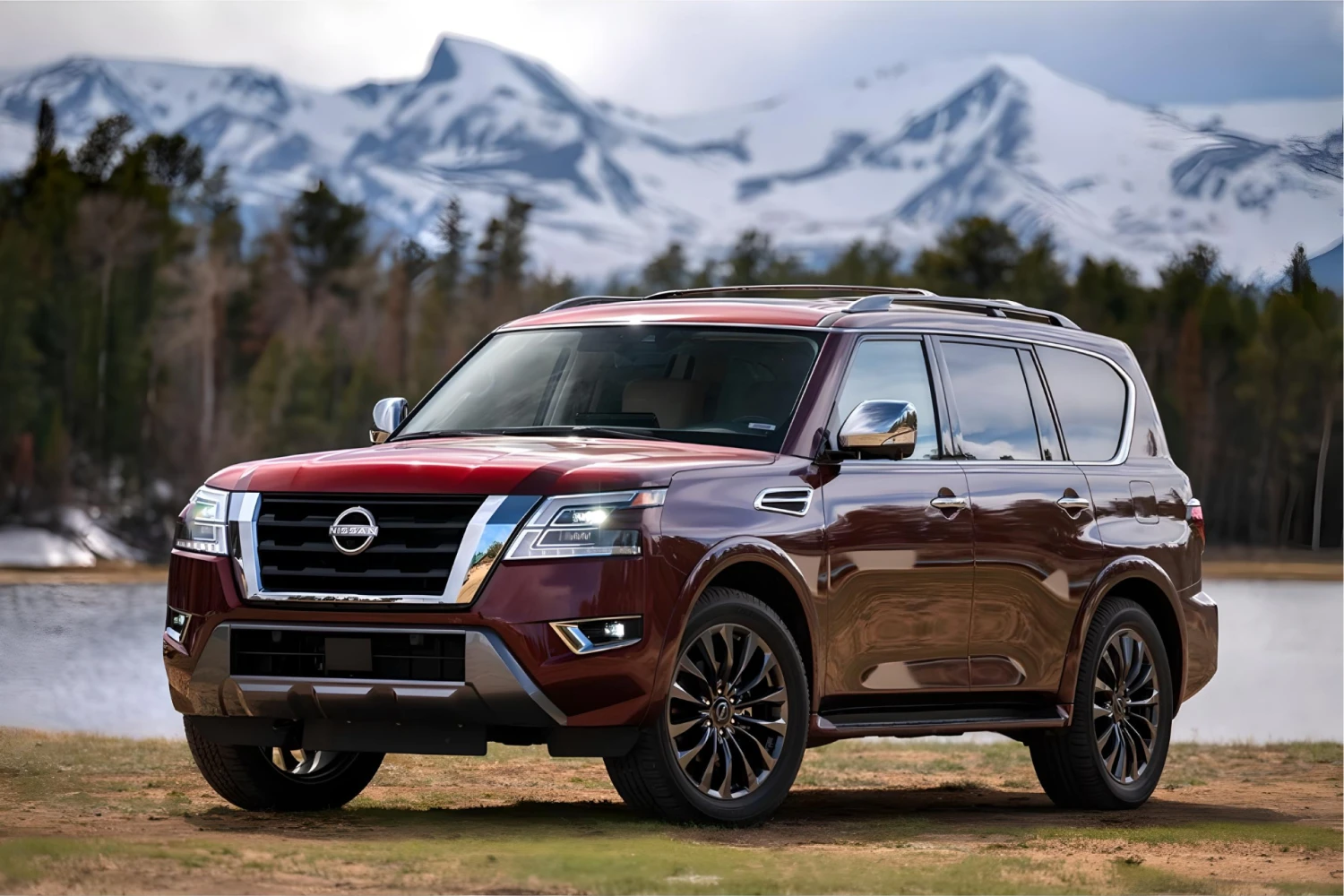 Nissan Armada back seat organizer