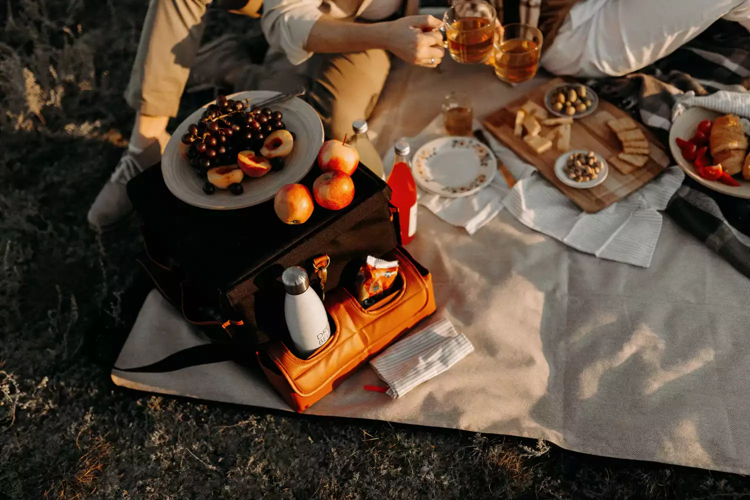 canvas picnic blanket