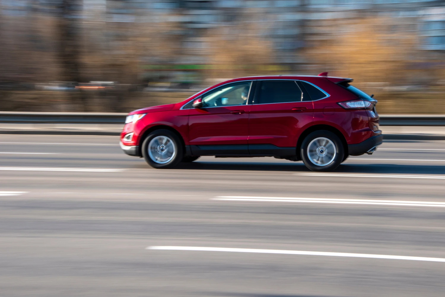 Ford Edge car trash can